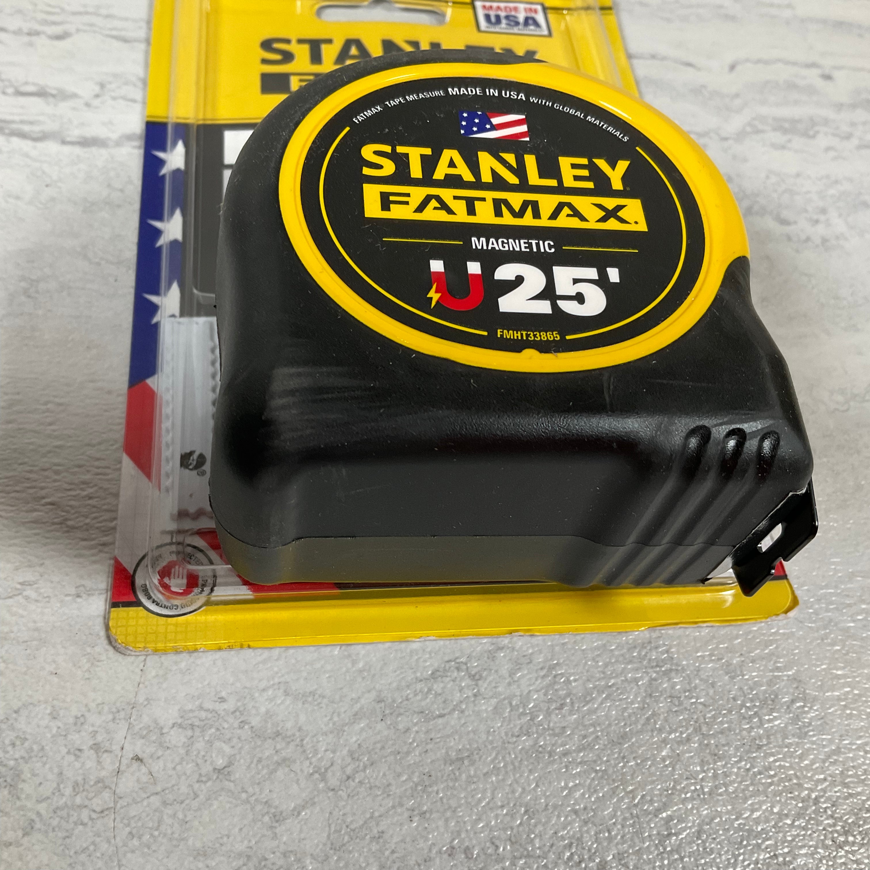 Stanley FMHT33865S FATMAX 25' Magnetic Tape (7345093017838)